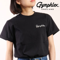 եå Gymphlex 硼ȥ꡼ T [#GY-C0446 COM SS25] S/S T-SHIRT 󥺡ǥ ݡĥեå ȥåץ Ⱦµ  ɽ BLACK(WHITE) ڥ᡼ 谷Ź