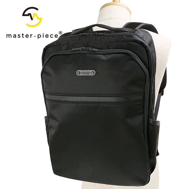 マスターピース master-piece バックパック [43312 SS25] Result BACKPACK メンズ・レディース 鞄 日本製 リュック デイパック 撥水 通勤通学 BLACK 正規取扱店