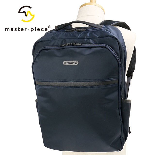 【ポイント10％】マスターピース master-piece バックパック [43312 SS25] Result BACKPACK メンズ・レディース 鞄 日本製 リュック デイパック 撥水 通勤通学 NAVY 正規取扱店
