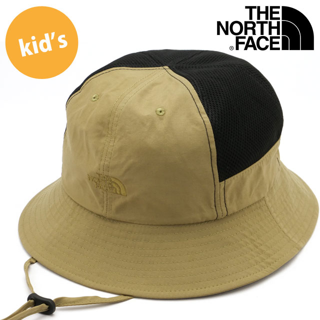 ザ・ノース・フェイス THE NORTH FACE キッズベントメッシュハット [NNJ02522-CK SS25] Kids’ Vent Mesh Hat 男の子・女の子 TNF アウトドア 子供用 帽子 クラシックカーキ 【メール便配送】 正規取扱店