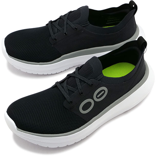 【6か月保証】ウーフォス OOFOS リカバリーシューズ メンズ ウーマイ ストライド [2000930004251 SS25] Men's OOmy Stride 靴 スニーカー 疲労回復 アフタースポーツ White/Black 正規取扱店