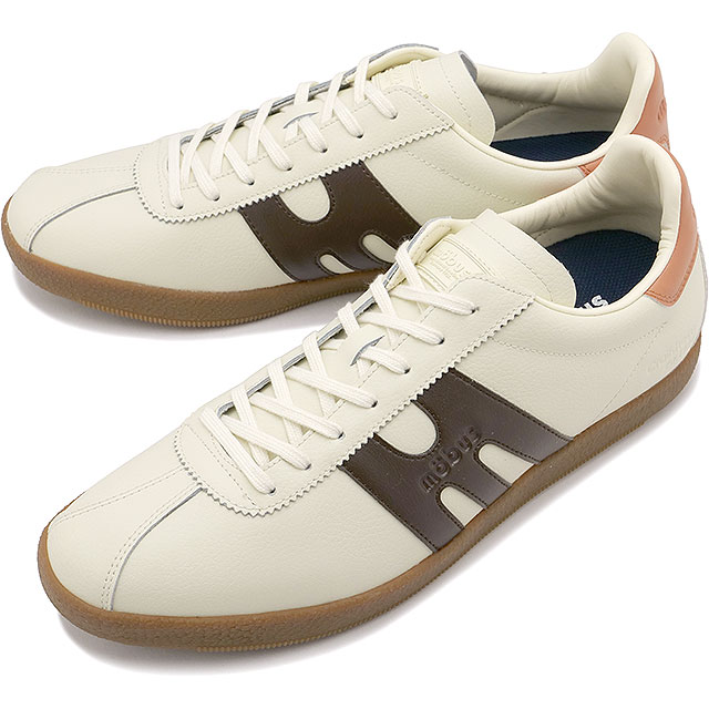 モーブス mobus スニーカー ベルリン [M-2503T-1342 SS25] BERLIN メンズ 靴 カジュアルシューズ CREAM/D.BRW/AMBER 正規取扱店