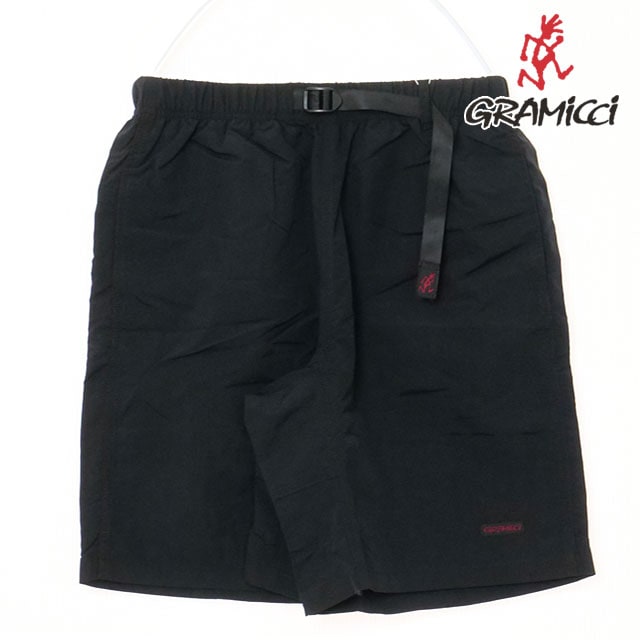 グラミチ Gramicci ナイロンパッカブル ジーショーツ [G4SM-P146 SS25] NYLON PACKABLE G-SHORT メンズ ボトムス ハーフパンツ 撥水 UVカット BLACK 正規取扱店