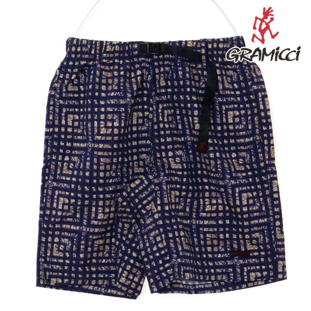 グラミチ Gramicci ナイロンパッカブル ジーショーツ [G4SM-P146 SS25] NYLON PACKABLE G-SHORT メンズ ボトムス ハーフパンツ 撥水 UVカット BATIK-NAVY 正規取扱店