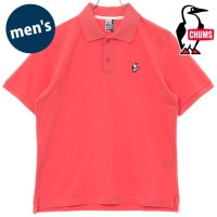 【SALE】チャムス CHUMS ブービーポロシャツ [CH02-1239 SS25] M Booby Polo Shirt メンズ トップス 半袖 鹿の子 Coral 正規取扱店【ts】|CHUMS