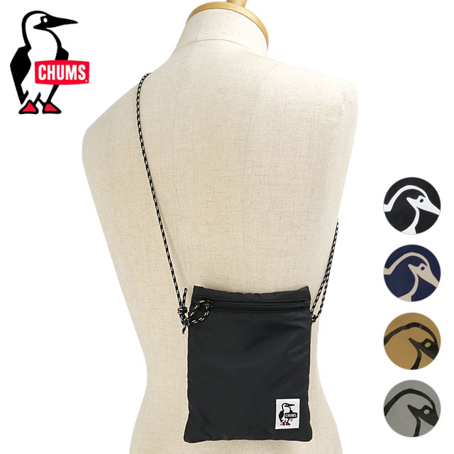 チャムス CHUMS ブービーショルダーエコバッグ [CH60-3939 SS25] Booby Shoulder Eco Bag メンズ・レディーススマホショルダー 買い物袋 【メール便配送】