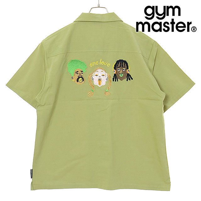 30％OFF／SALE】ジムマスター GYMMASTER ONELOVE刺繍シャツ