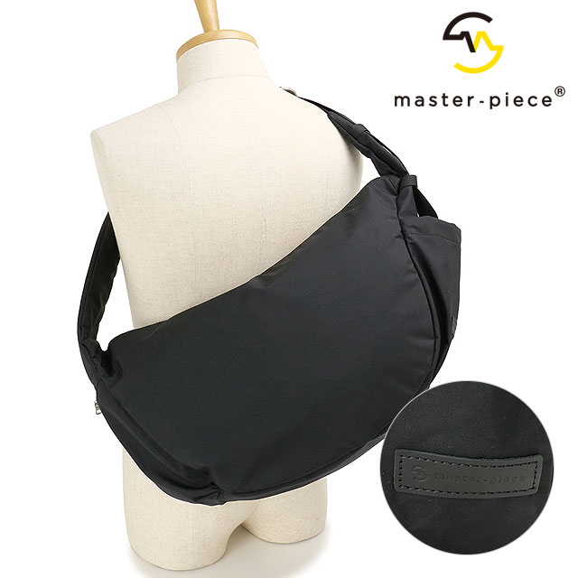 【ポイント10％】マスターピース master-piece アーク ショルダーバッグ [224061 SS25] 10L Ark SHOULDER BAG メンズ・レディース 鞄 日本製 ボディバッグ ワンショルダー アウトドア BLACK 正規取扱店