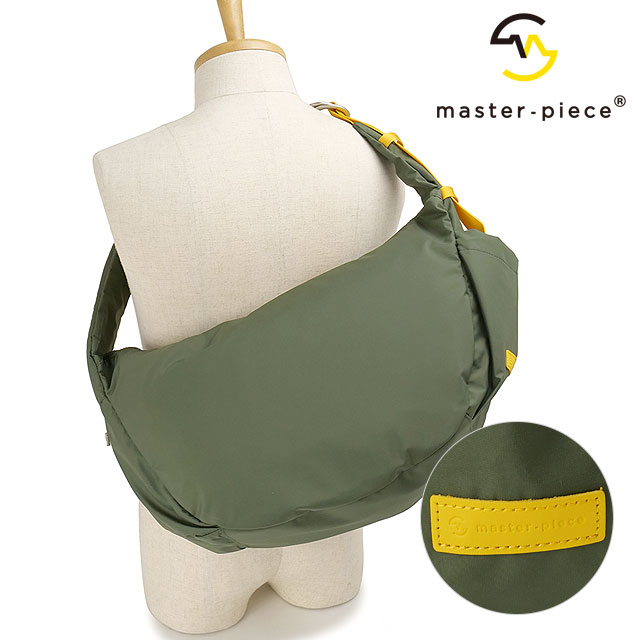 【ポイント10％】マスターピース master-piece アーク ショルダーバッグ [224061 SS25] 10L Ark SHOULDER BAG メンズ・レディース 鞄 日本製 ボディバッグ ワンショルダー アウトドア KHAKI 正規取扱店