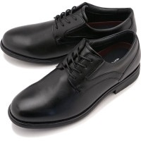 ロックポート ROCKPORT メンズ プレーントゥ ドレスレザー [ML0033 SS25] Plain toe 靴 ビジネスシューズ カジュアル 防水 軽量 Black 正規取扱店|ROCKPOR