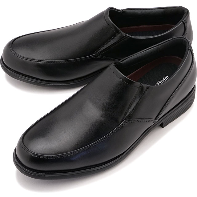 ロックポート ROCKPORT メンズ スリップオン ドレスレザー [ML0035 SS25] Slip On 靴 ビジネスシューズ カジュアル 防水 軽量 Black 正規取扱店