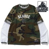 エクストララージ XLARGE エクストララージ 91 レイヤード ロングスリーブTシャツ [101252011001 SU25] XLARGE 91 LAYERD L/S TEE メンズ x-lar
