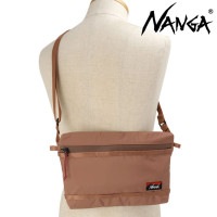 ナンガ NANGA オーロラテックス サコッシュ [NA2441-3A199 SS25] AURORA TEX SACOCHE メンズ・レディース 鞄 ショルダーバッグ アウトドア M.BRN 正規取