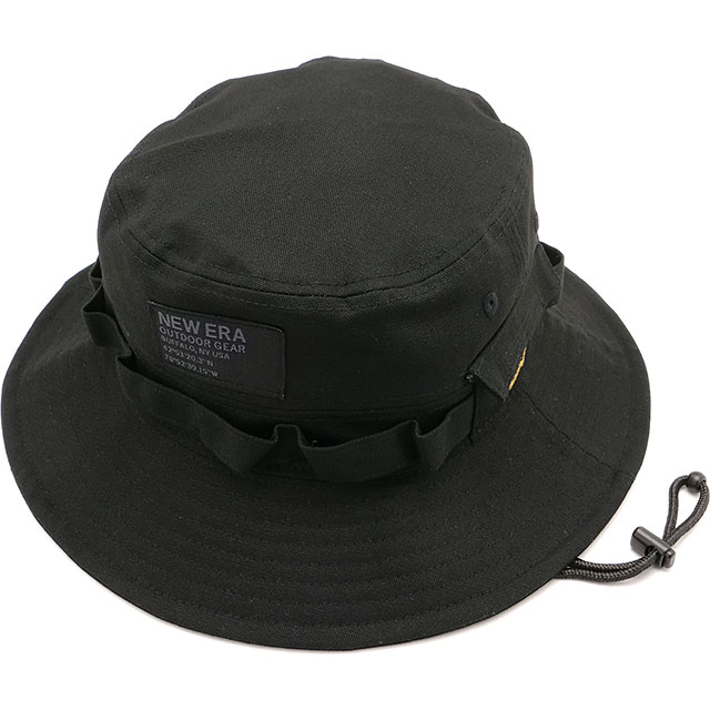 ニューエラ アウトドア NEW ERA OUTDOOR ハット ダックキャンバス [14392223 SS25] ADVENTURE Duck Canvas メンズ・レディース 帽子 ブラック 【メール便配送】 正規取扱店