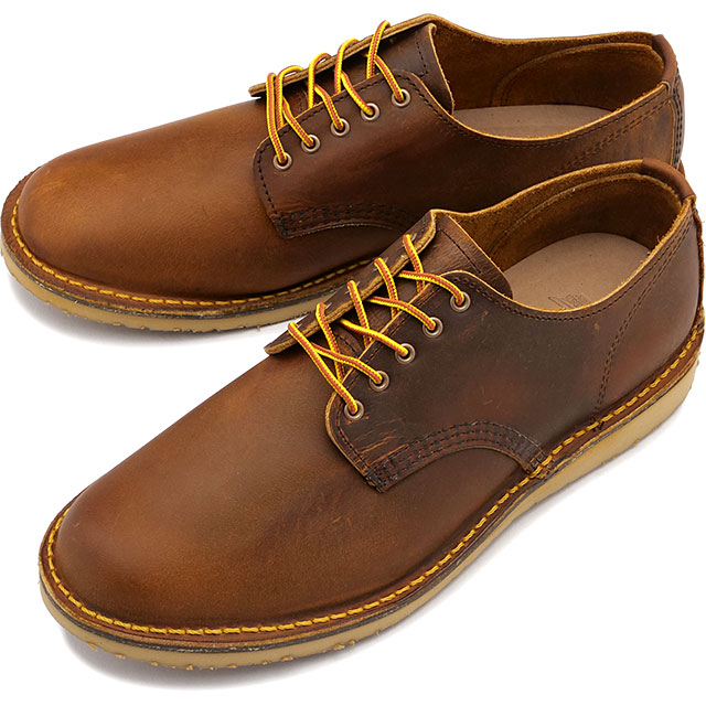 返品交換送料無料 レッドウィング REDWING ウィークエンダー オックスフォード [3604 SS25] WEEKENDER OXFORD メンズ 靴 Dワイズ ローカットブーツ red wing カッパー・ラフアンドタフ 正規取扱店
