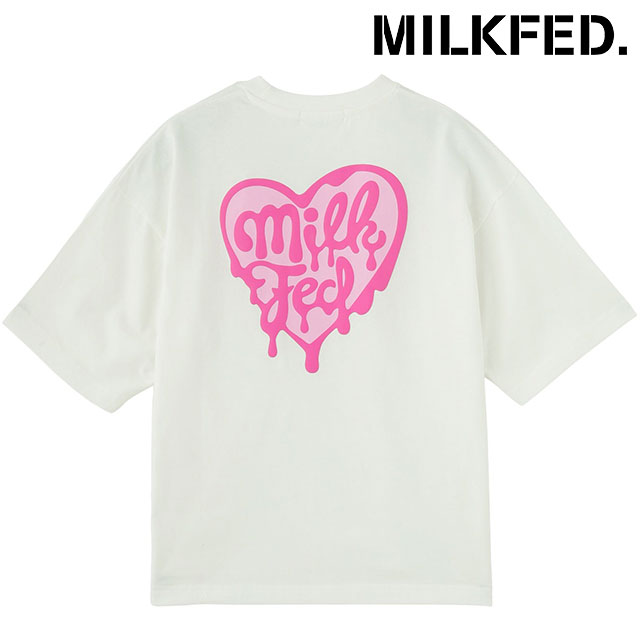 MILKFED. - MILKFED.　ミルクフェド　Tシャツ　ハート MILKFED. tシャツ Tシャツ ミルクフェド MILKFED MELTY HEART SS
