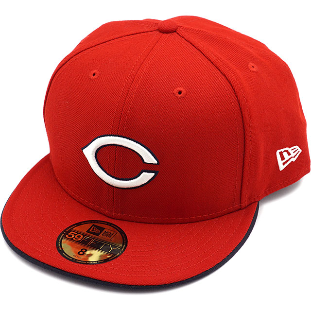ニューエラ NEW ERA キャップ 広島東洋カープ [14525195] 59FIFTY NPB メンズ・レディース 帽子 日本プロ野球 スカーレット/ホワイト 正規取扱店