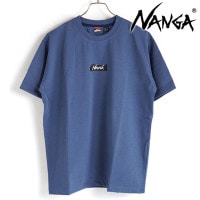 ナンガ NANGA メンズ エコハイブリッドマウンテンロゴTシャツ [NW2211-1G208 SS23] ECO HYBRID MT LOGO TEE トップス 半袖 クルーネック ショートスリーブ