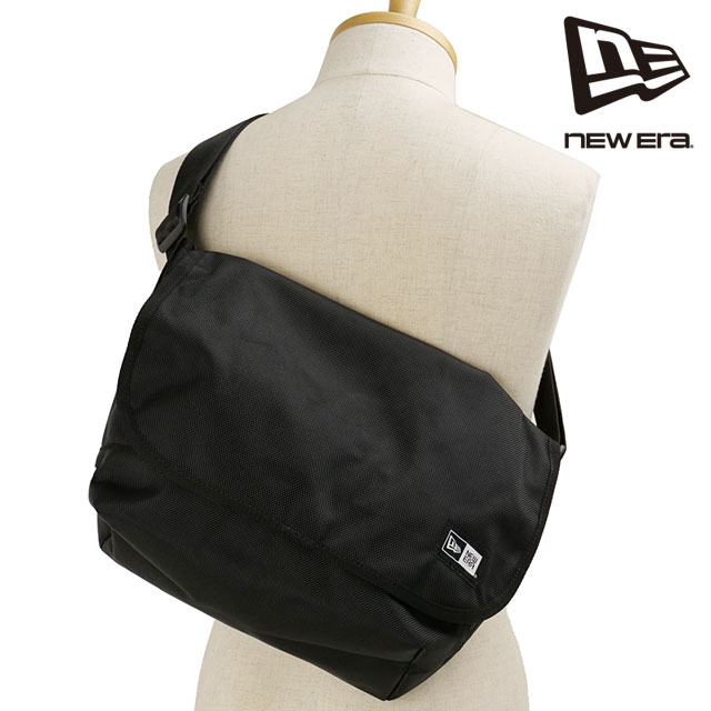 ニューエラ NEW ERA ショルダーバッグ [14521321 SS25] 9L SHOULDER BAG メンズ・レディース 鞄 メッセンジャーバッグ ワンショルダー ブラック 正規取扱店