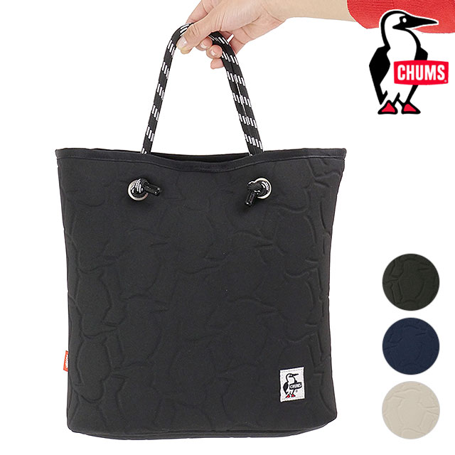 チャムス CHUMS ブービーエンボス ハンドルバッグ [CH60-3942 SS25] 10L Booby Emboss Handle Bag メンズ・レディーストートバッグ