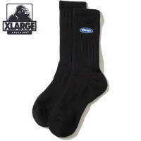 エクストララージ XLARGE オーバルロゴ エンブロイダード ソックス [101252054006 SU25] OVAL LOGO EMBROIDERED SOCKS メンズ x-large エック