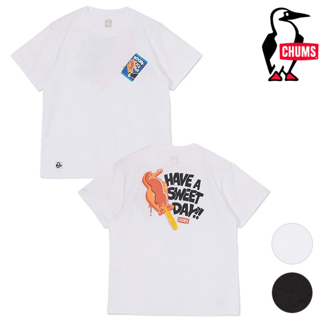 チャムス CHUMS ハブアスイートデイ!! ドライTシャツ [CH01-2536 SS25] M Have A Sweet Day!! Dry T-Shirt メンズ トップス 半袖 UVカット 遮熱 【メール便配送】 正規取扱店