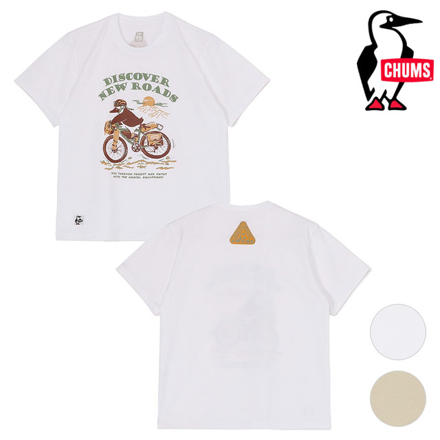 【SALE】チャムス CHUMS グラベルアドベンチャードライTシャツ [CH01-2537 SS25] M Gravel Adventure Dry T-Shirt メンズ トップス 半袖 UVカット 遮熱 【メール便配送】 正規取扱店【ts】