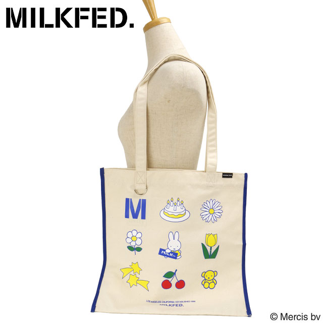 ミルクフェド MILKFED. ミッフィー アイコン トートバッグ