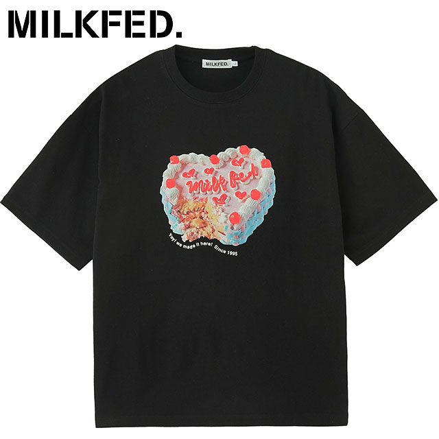 ept ♥ Heart Nibble T-Shirt /追跡付 SALE】ミルクフェド MILKFED. アニバーサリーケーキ ワイド