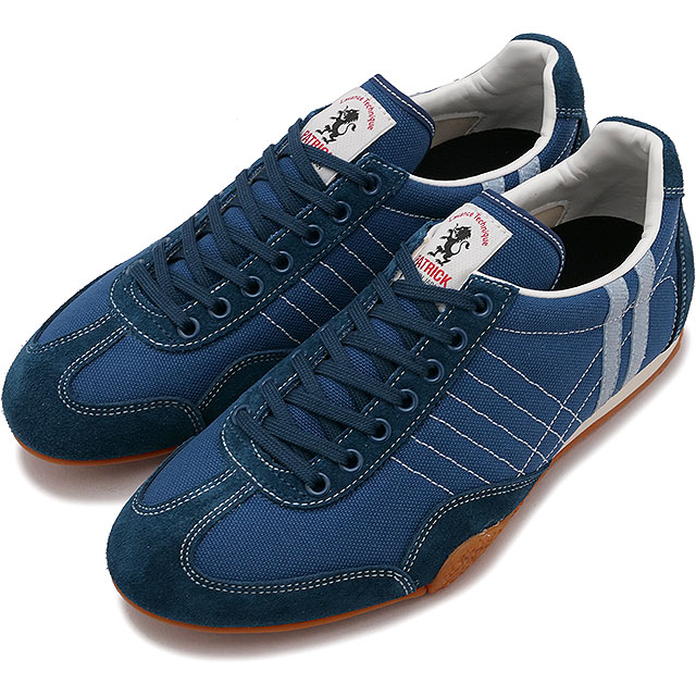 【返品送料無料】パトリック PATRICK スニーカー ジェット・キャンバス [725032 SS25] JET-CV メンズ・レディース 日本製 靴 シューズ スリッポン IDG インディゴ 正規取扱店