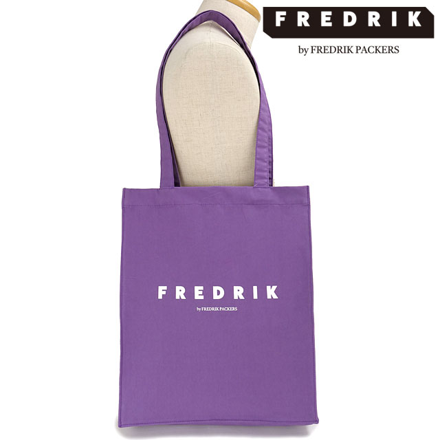 フレドリック FREDRIK トートバッグ イージーボックス フレドリックロゴ [FPCV-TT29-PPNO SS25] EASY BOX/FREDRIK LOGO メンズ・レディース 鞄 A4収納 縦型 PURPLE 【メール便配送】 正規取扱店