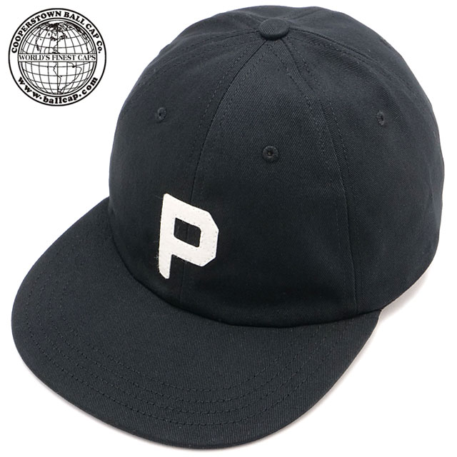クーパーズタウンボールキャップ COOPERSTOWN BALLCAP キャップ ピッツバーグ・クロフォード 1928年モデル [PITC28 SS25] PITTSBURGH CRAWFORDS 1928 メンズ・レディース 帽子 フリーサイズ MADE IN USA BLACK 正規取扱店