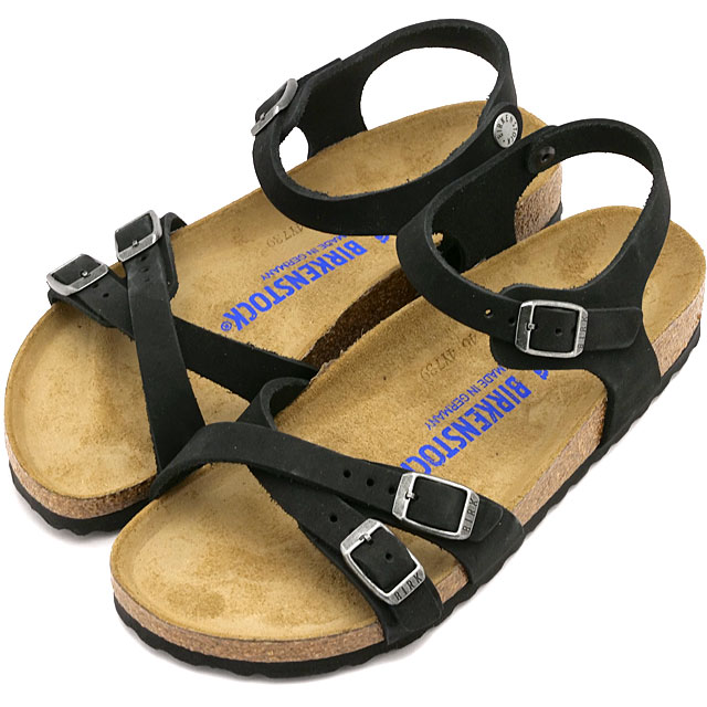 ビルケンシュトック BIRKENSTOCK サンダル クンバ ソフトフットベット [1029526 SS25] Kumba SFB レディース ドイツ製 コンフォートサンダル 健康サンダル Black 正規取扱店