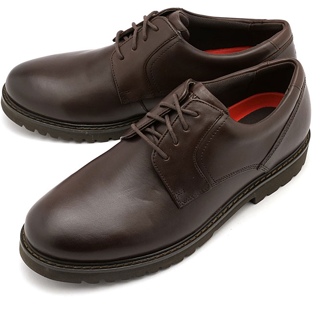 ロックポート ROCKPORT レザーシューズ マーベリック PT オックスフォード [RMF-B25S27W SS25] MAVERICK PT OXFORD メンズ 革靴 ワイドワイズ ビジネス カジュアルシューズ DARK-BROWN 正規取扱店