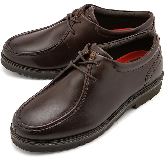 ロックポート ROCKPORT レザーシューズ マキシマム [RMF-B25S29W SS25] MAXIM メンズ 革靴 ワイドワイズ チロリアンシューズ モカシン DARK-BROWN 正規取扱店【coupon】 SALE】ロックポート ROCKPORT レザーシューズ マキシマム [RMF-B25S29W