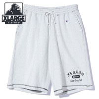 エクストララージ XLARGE チャンピオン リバースウィーブ ステッチドショートパンツ [101252031020 SS25SPOT] XLARGE×Champion REVERSE WEAVE S