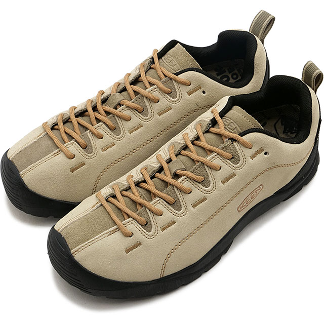 キーン KEEN スニーカー ジャスパー ウォータープルーフ [1029648 FW24] W JASPER WP レディース防水 キャンプ PLAZA-TAUPE/BRINDLE