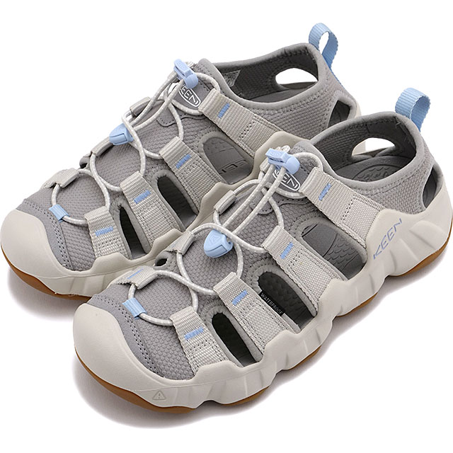 キーン KEEN サンダル ハイパーポート エイチツー [1030679 SS25] W HYPERPORT H2 レディースシューズ スニーカー キャンプ ALLOY/SKYWAY グレー
