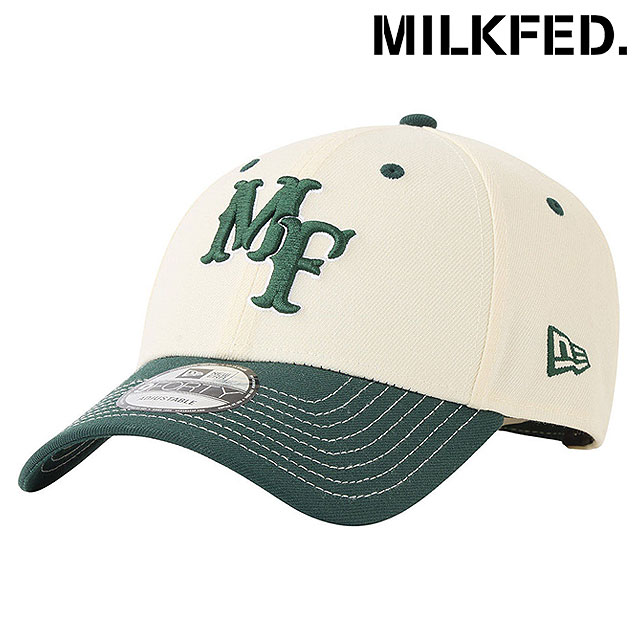 コラボ ミルクフェド MILKFED. ニューエラ MFロゴキャップ