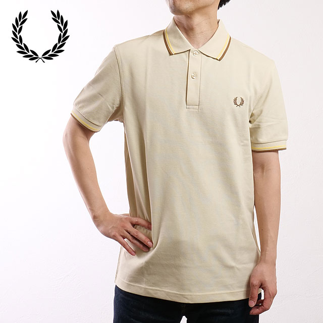 【SALE】フレッドペリー FRED PERRY メンズ ポロシャツ ツイン ティップド フレッドペリーシャツ [M3600-Y56 SS25Q2]　フレッド・ペリー FREDPERRY TWIN TIPPED FRED PERRY SHIRT トップス 半袖 コットンピケ OATM/CHMPG/STONE 正規取扱店【ts】