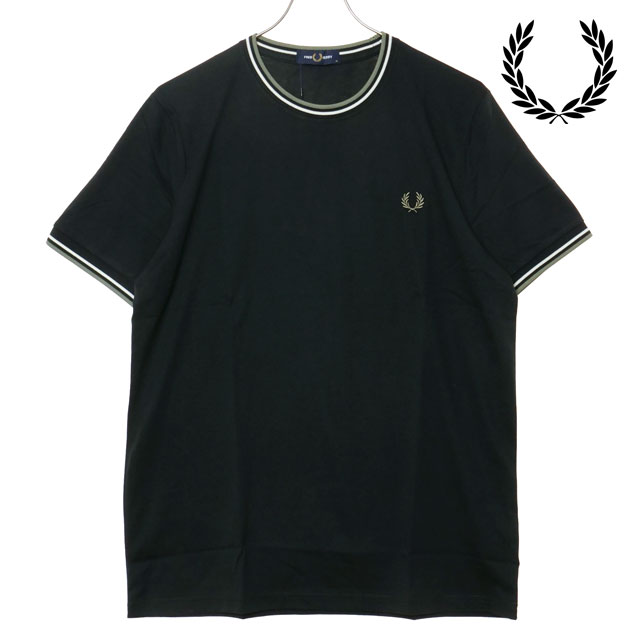 ■FRED PERRY ツイン ティップTシャツ M1588 SALE】フレッドペリー FRED PERRY ツイン ティップド Tシャツ
