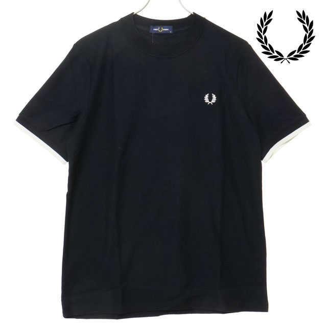 SALE】フレッドペリー FRED PERRY ティップド カフ ピケシャツ