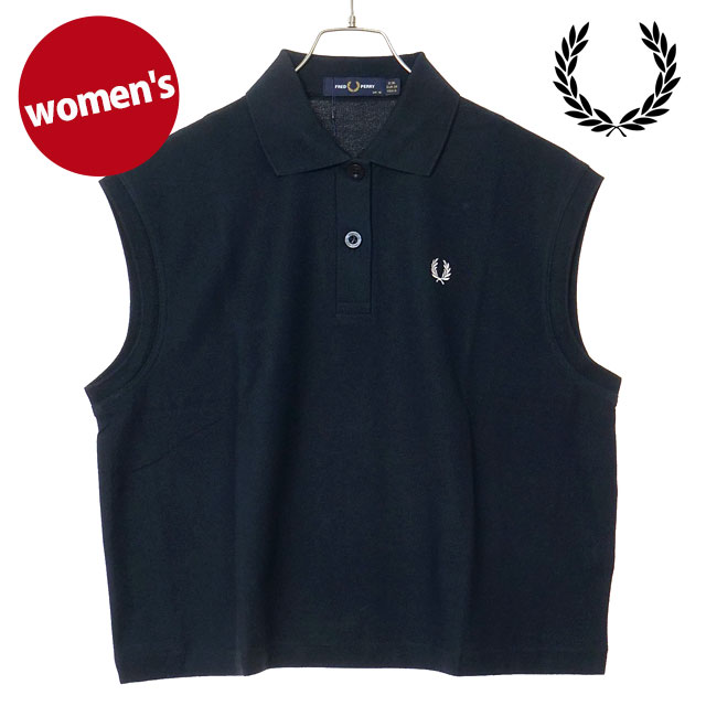 sunny フレッドペリー  レディースポロシャツ  Ｍサイズ  ネイビー sunny フレッドペリー レディースポロシャツ Mサイズ ネイビー