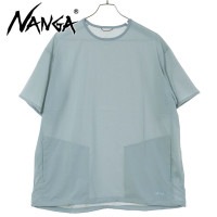 ナンガ NANGA PLCエクスカーションTシャツ [N2500-1P403A SS25] PLC EXCURSION TEE メンズ トップス 半袖 パッカブル I.GRY 【メール便配送】 正規取