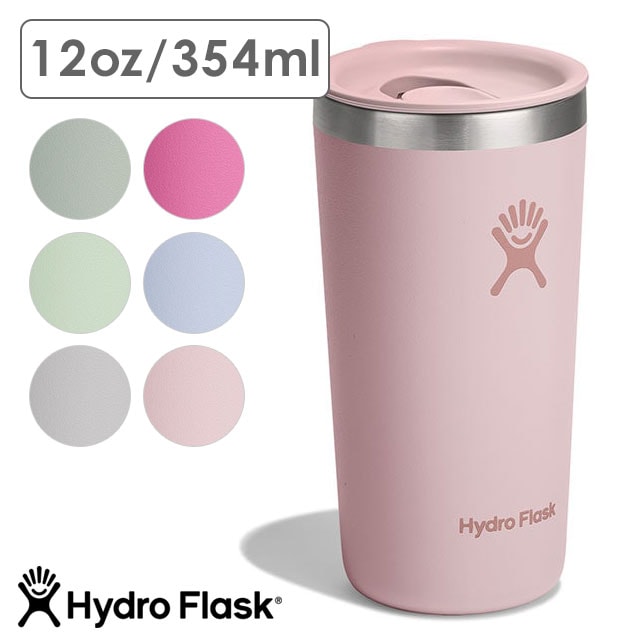 ハイドロフラスク Hydro Flask ドリンクウェア オールアラウンド タンブラー 354ml [8901160 SS25] DRINKWARE 12oz ALL AROUND TUMBLER メンズ・レディース ステンレスボトル 水筒 直飲み 保温 保冷 アウトドア オフィス ジム ハワイ 正規取扱店