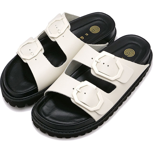 【SALE】ジェニュインズ GENUINS サンダル ガリア [G106276JT SS25] GALIA レディース 靴 コンフォート レザーサンダル LEATHER-OFF-WHITE 正規取扱店【ts】 SALE】ジェニュインズ GENUINS サンダル ガリア [G106276JT SS25