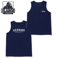 ȥ顼 XLARGE ɥ󥰥å åե륿󥯥ȥå [101252013007 SU25] OLD ENGLISH WAFFLE TANK TOP  x-large å顼 ȥåץ ʡ Ρ꡼ NAVY ڥ᡼ 谷Ź