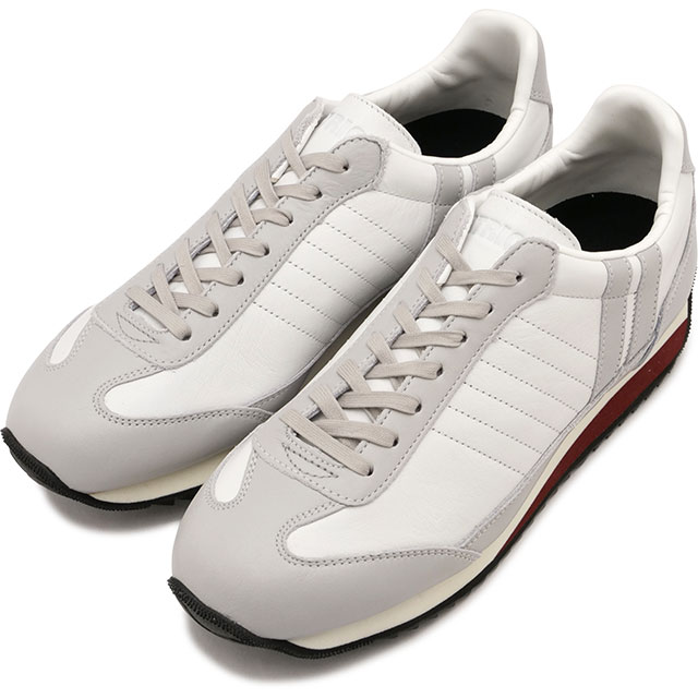 【返品送料無料】パトリック PATRICK スニーカー マラレイン [507310 SS25Q2] MARARAIN メンズ・レディース 日本製 靴 シューズ マラソン 防水 おしゃれ シーズン限定 WH/GY ホワイト/グレー 正規取扱店