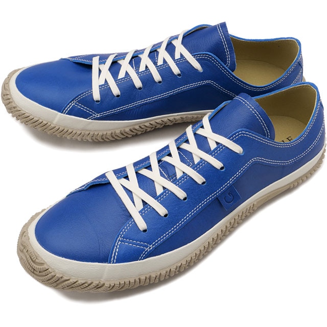 【先着で限定プレゼント！】【返品送料無料】スピングル SPINGLE スニーカー カンガルーレザー [SP110-38 SU25] SP-110 メンズ・レディース 日本製 靴 シューズ おしゃれ Blue 正規取扱店