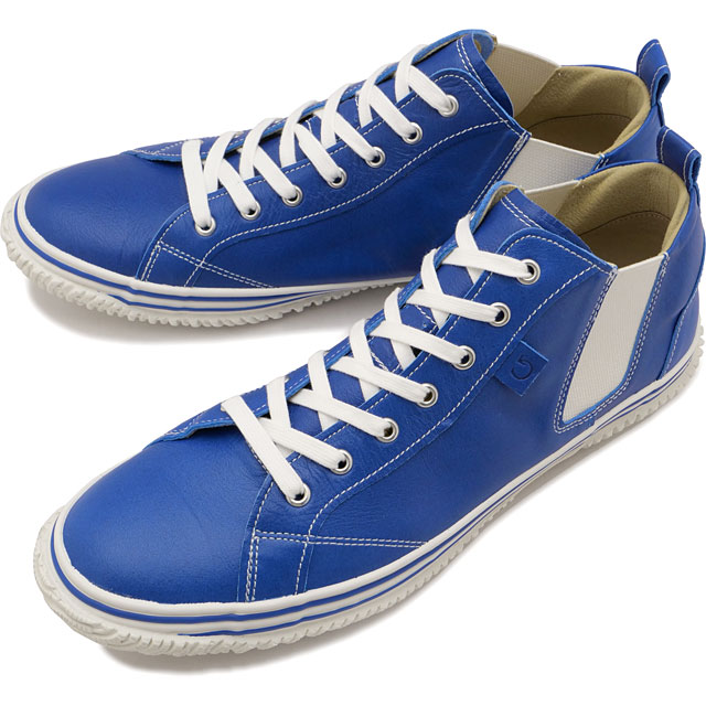 【先着で限定プレゼント！】【返品送料無料】スピングル SPINGLE スニーカー サイドゴア カンガルーレザー [SP442-38 SU25] SP-442 メンズ・レディース 日本製 靴 シューズ おしゃれ Blue 正規取扱店